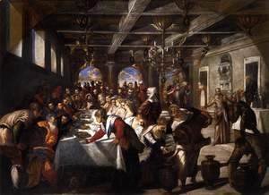 Jacopo Tintoretto (Robusti) - Marriage at Cana