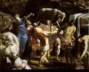 Adoration of the Golden Calf, 1546