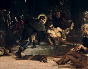 Saint Roch curing the Plague, c.1560