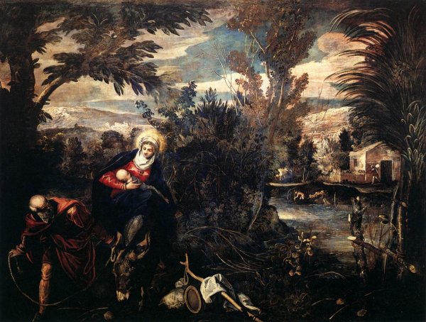 The Flight into Egypt, c.1575-77