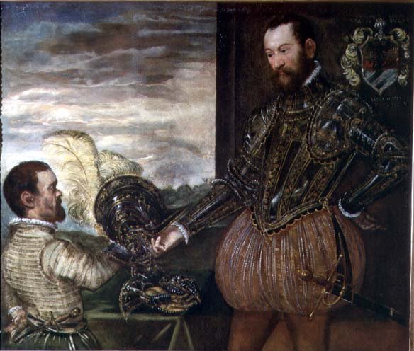 Scipio Clusone with a dwarf valet