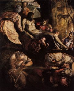 Christ Carried to the Tomb (detail) 2