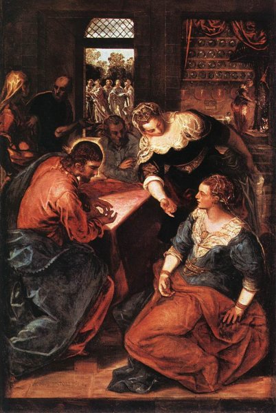 Christ in the House of Martha and Mary