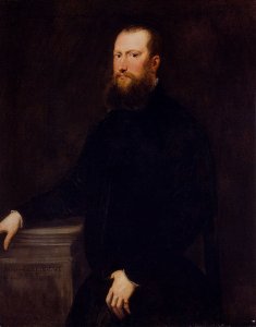 Portrait Of A Bearded Venetian Nobleman