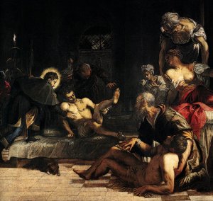 St Roch in the Hospital (detail 2)